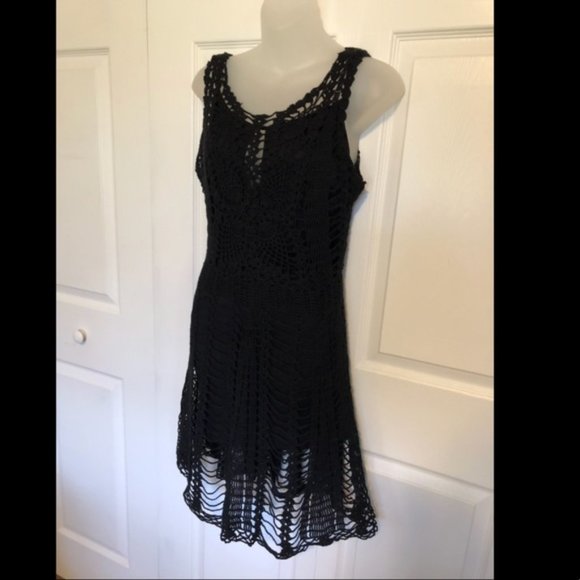 NWT Free People Macrame Sleeveless Dress - Picture 6 of 6